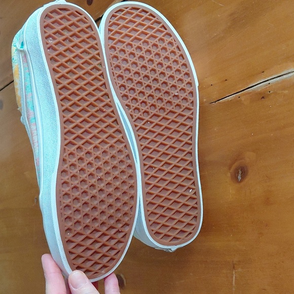 Vans Womans Tie-Dye Abstract Sneakers Size 10 - Picture 8 of 8